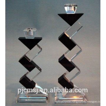 2015 new designed beautiful crystal candle holder for home decoration cP-023